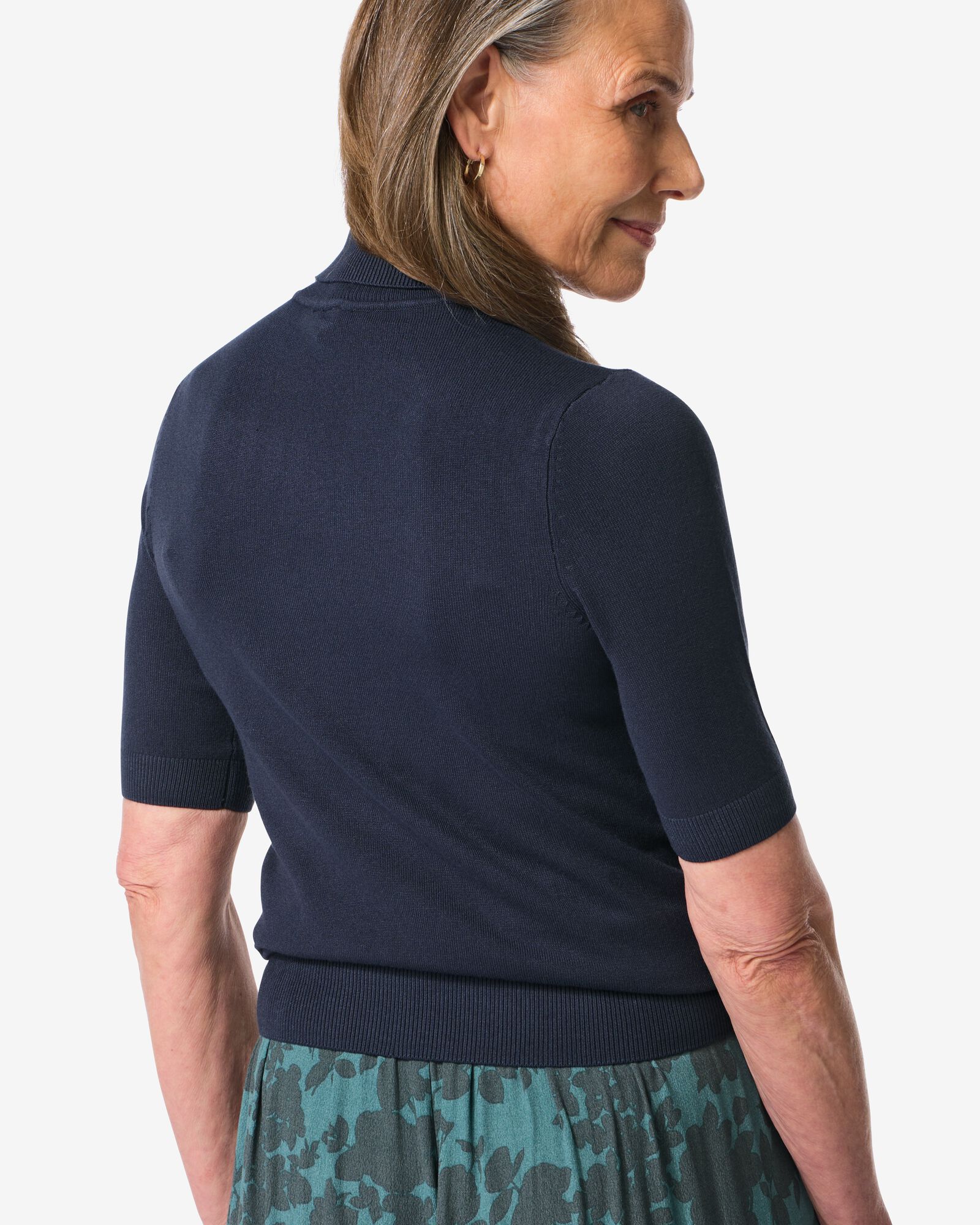 pull femme Lilly  bleu foncé - 36301390DARKBLUE - HEMA