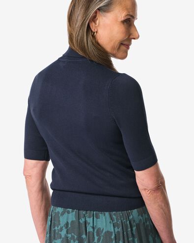 pull femme Lilly  bleu foncé - 36301390DARKBLUE - HEMA