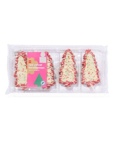 red velvet kerstboom koekjes - 24592404 - HEMA
