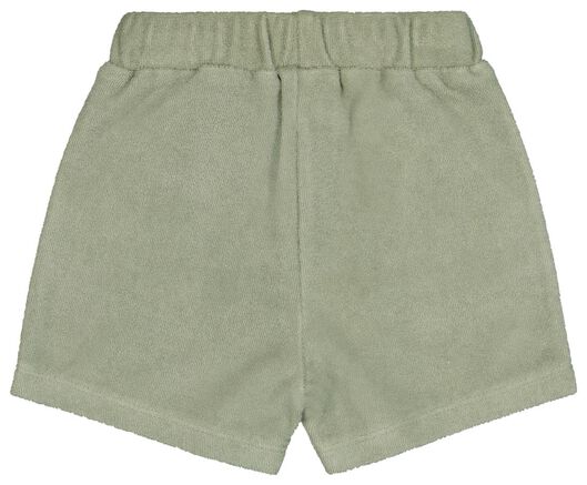Baby-Shorts grün - 1000027389 - HEMA
