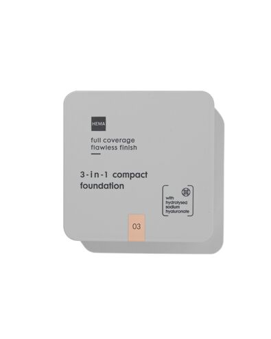 3-in-1 Full Coverage Foundation, 03 - 11290343 - HEMA