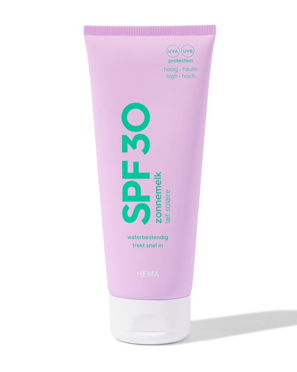 cr&egrave;me solaire SPF30 200ml - 11640012 - HEMA