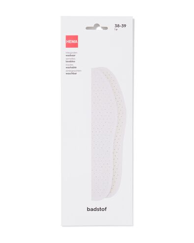 inlegzolen wasbaar maat 38-39 - 20500050 - HEMA