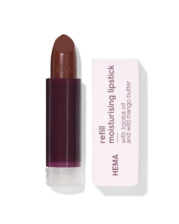 recharge rouge &agrave; l&egrave;vres hydratant 61 cacao brown - 11230461 - HEMA