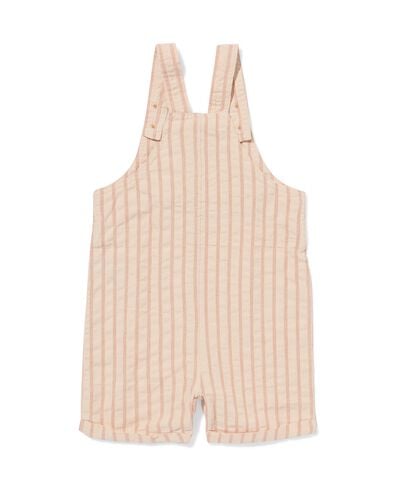 Baby-Latzhose mit Streifen braun - 33137370BROWN - HEMA