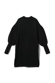 Damen-Kleid, Havanna, Feinstrick schwarz schwarz - 1000028859 - HEMA