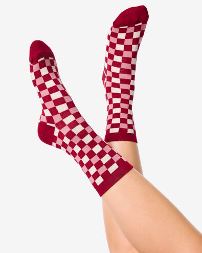 2er-Pack Damen-Socken, Takkie, mit Baumwolle graumeliert 35/38 - 4270431 - HEMA