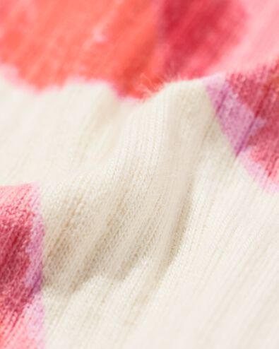 legging côtelé évasé bébé cœurs écru - 33042570ECRU - HEMA