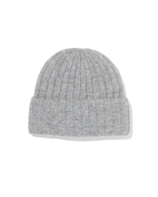 bonnet femme gris - 16451089 - HEMA