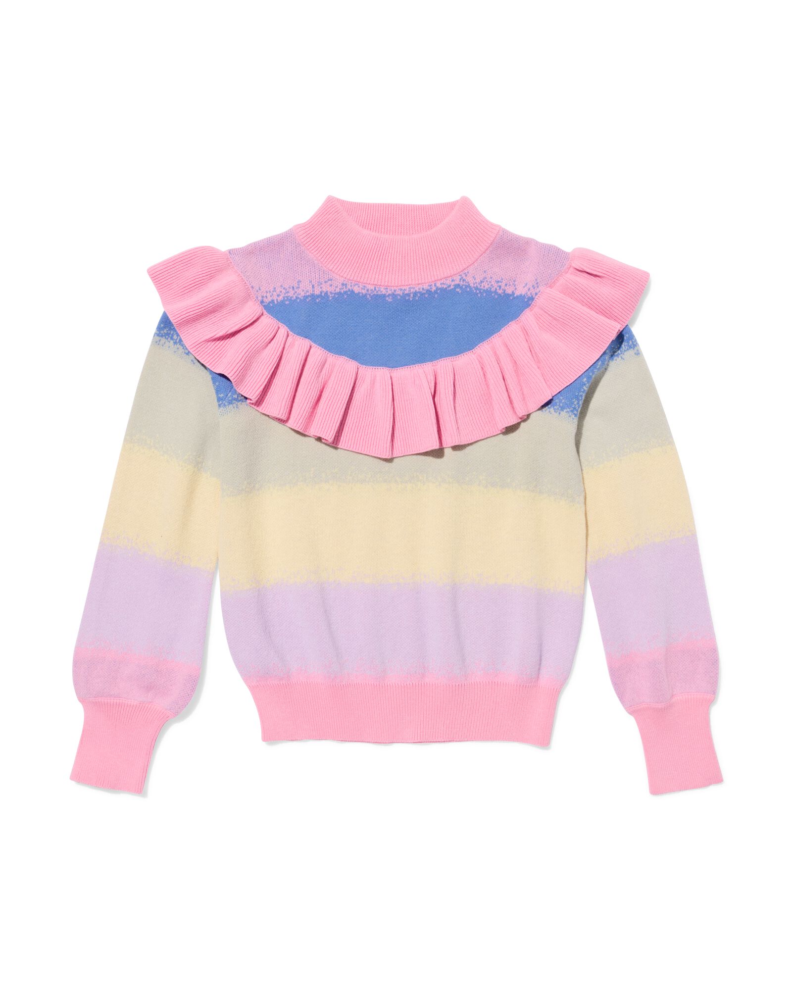 pull enfant en maille fine  rose rose - 30837900PINK - HEMA