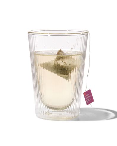 verre &agrave; double paroi ligne relief 350ml - 80660134 - HEMA