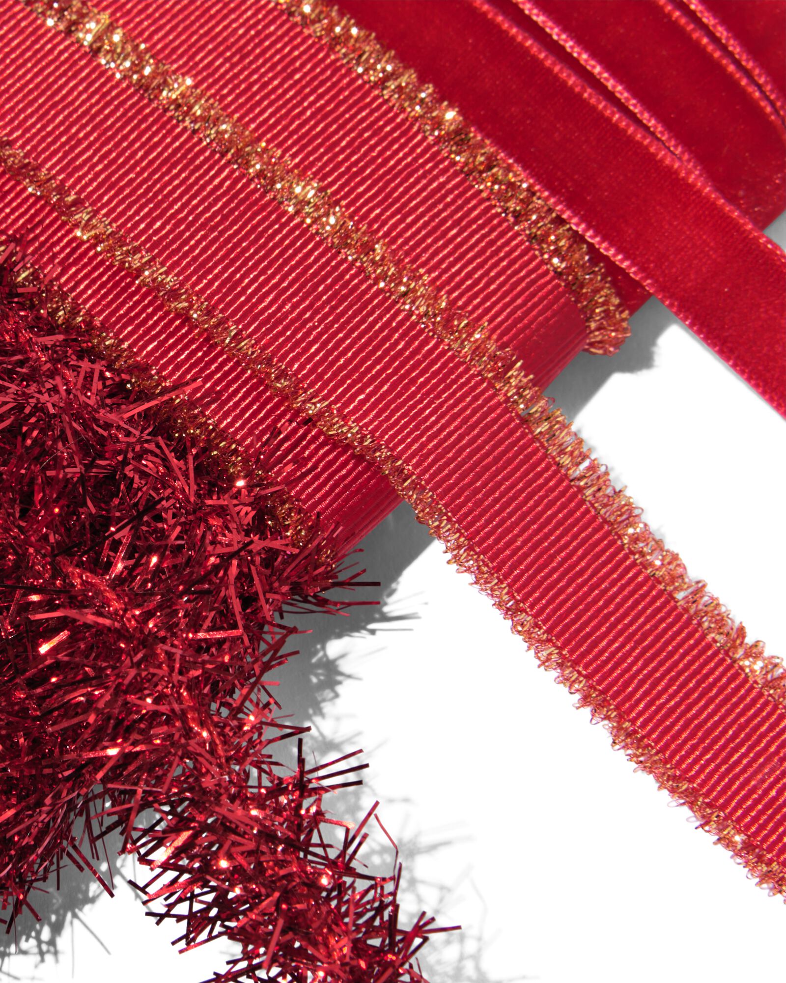 3er-Pack Geschenkband Rot - 25300087 - HEMA