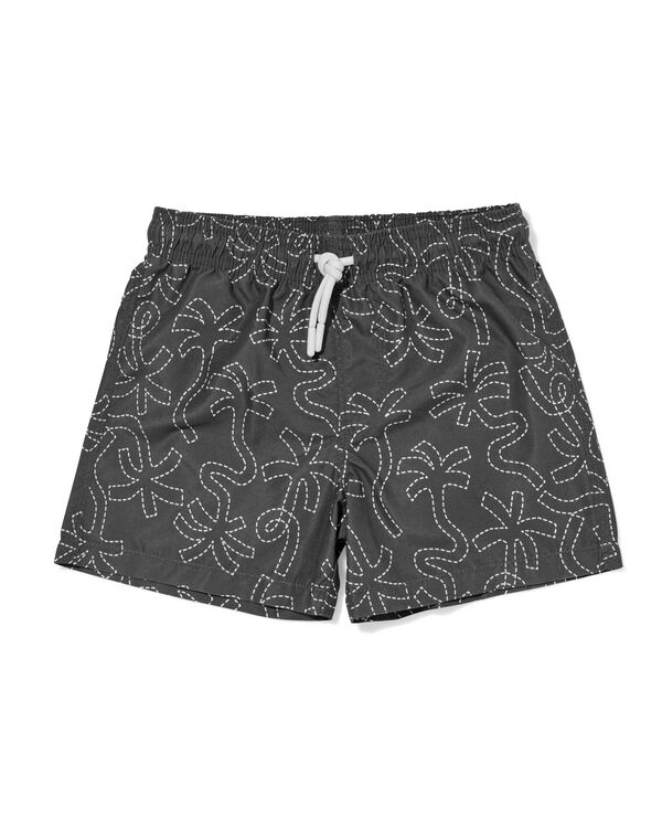 maillot de bain enfant palmiers anthracite anthracite - 22260635ANTHRACITE - HEMA