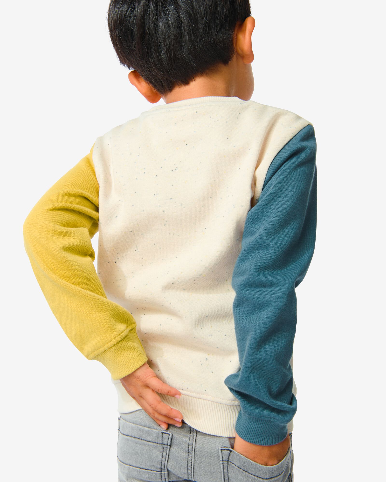 kinder sweater blauw blauw - 1000032477 - HEMA