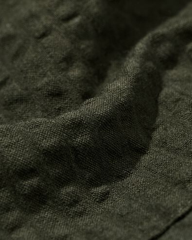 short homme Sem regular fit seersucker vert fonc&eacute; vert fonc&eacute; - 2132330DARKGREEN - HEMA