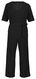 Damen-Jumpsuit, Feinripp schwarz schwarz - 1000023336 - HEMA