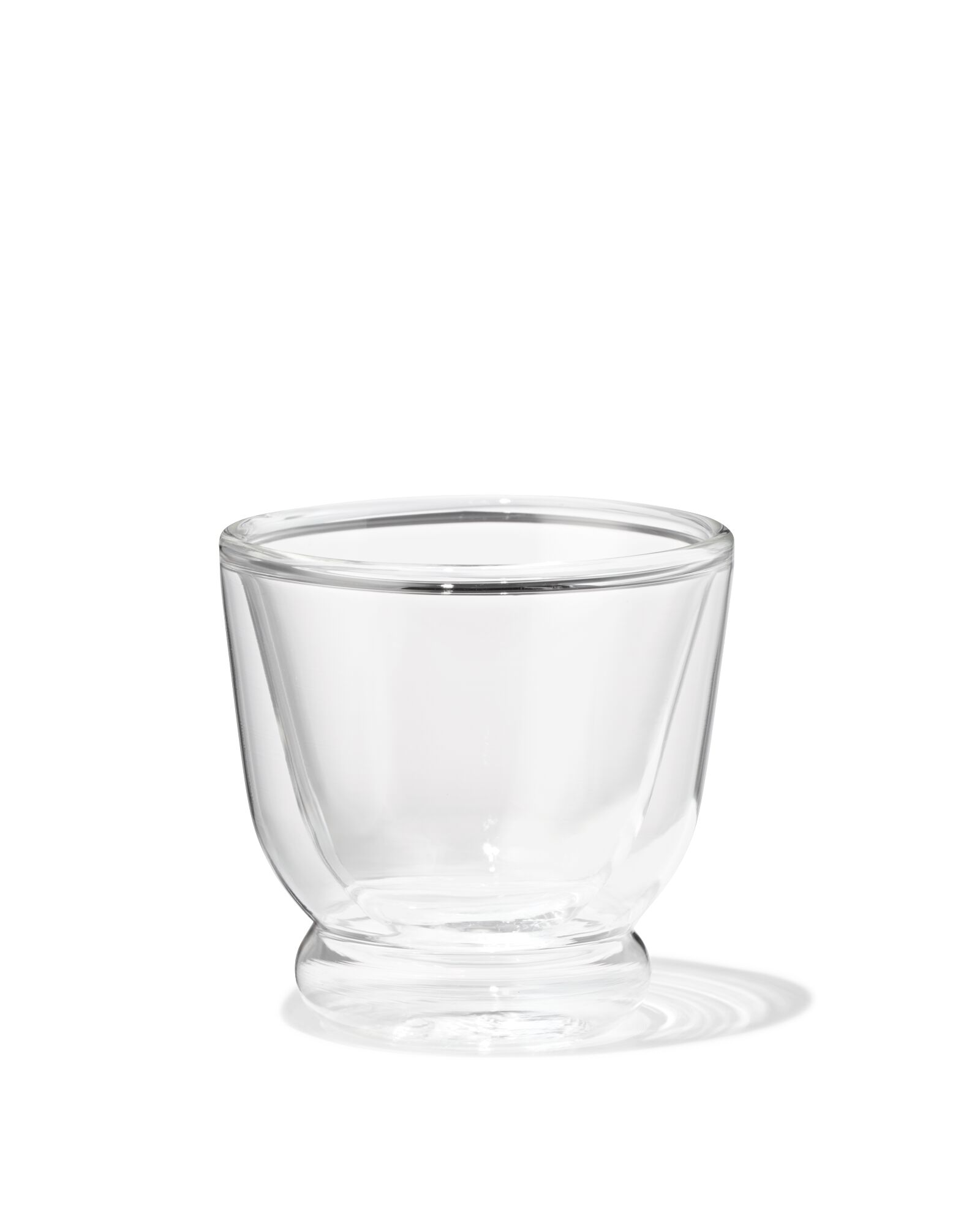 mug espresso 100 ml verre borosilicate double paroi empilable - 80660345 - HEMA