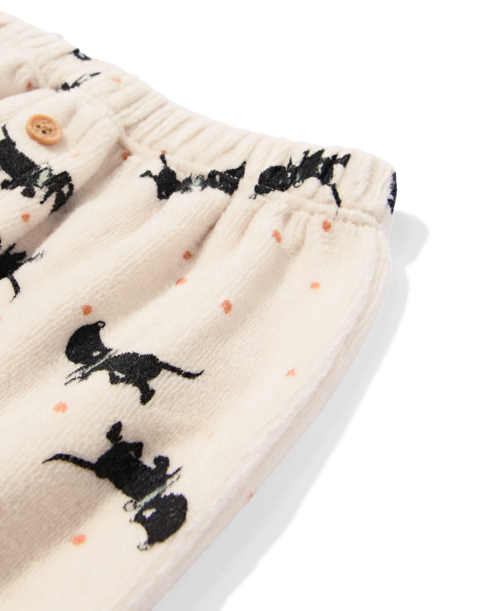 ensemble v&ecirc;tements velours nouveau-n&eacute; takkie gris clair gris clair - 33425520LIGHTGREY - HEMA