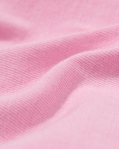 damesnachtshirt met katoen  fluor roze fluor roze - 23470190FLUORPINK - HEMA