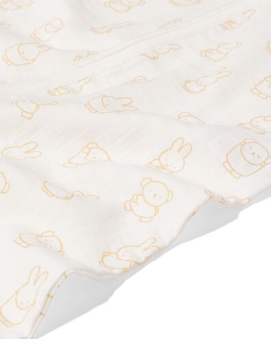 gigoteuse b&eacute;b&eacute; Miffy sans manches mousseline 0,5 tog blanc cass&eacute; blanc cass&eacute; - 33302160OFFWHITE - HEMA