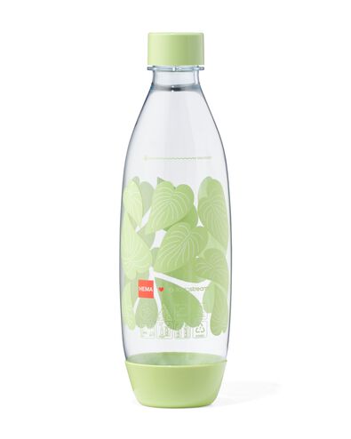 Bouteille en plastique SodaStream 1L feuilles vertes - 80405218 - HEMA