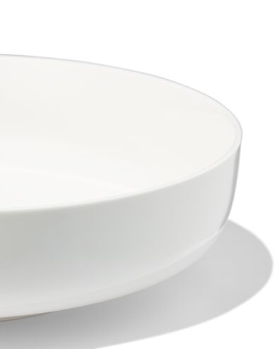assiette creuse ⌀22cm Knap new bone blanc - 9650301 - HEMA