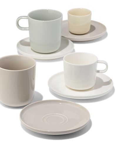 Espressotasse 100 ml, Knap, New Bone China, gelb - 80660307 - HEMA