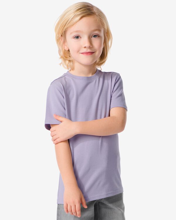 Kinder-T-Shirt violett violett - 30779011PURPLE - HEMA