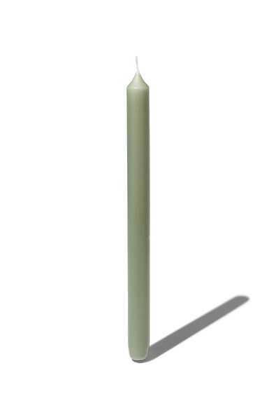 12 longues bougies dintérieur Ø2.2x29 vert clair - 13503167 - HEMA
