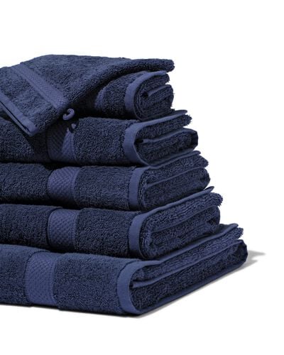 serviette de bain 60x110 qualit&eacute; &eacute;paisse bleu nuit bleu nuit serviette 60 x 110 - 5250391 - HEMA
