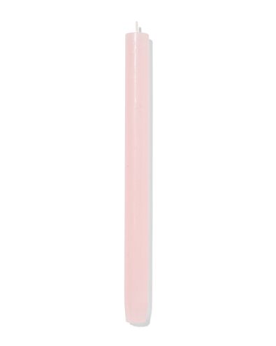 Rustikale Haushaltskerze &Oslash; 2,2 x 27, Hellrosa hellrosa 2.2 x 27 - 13504016 - HEMA