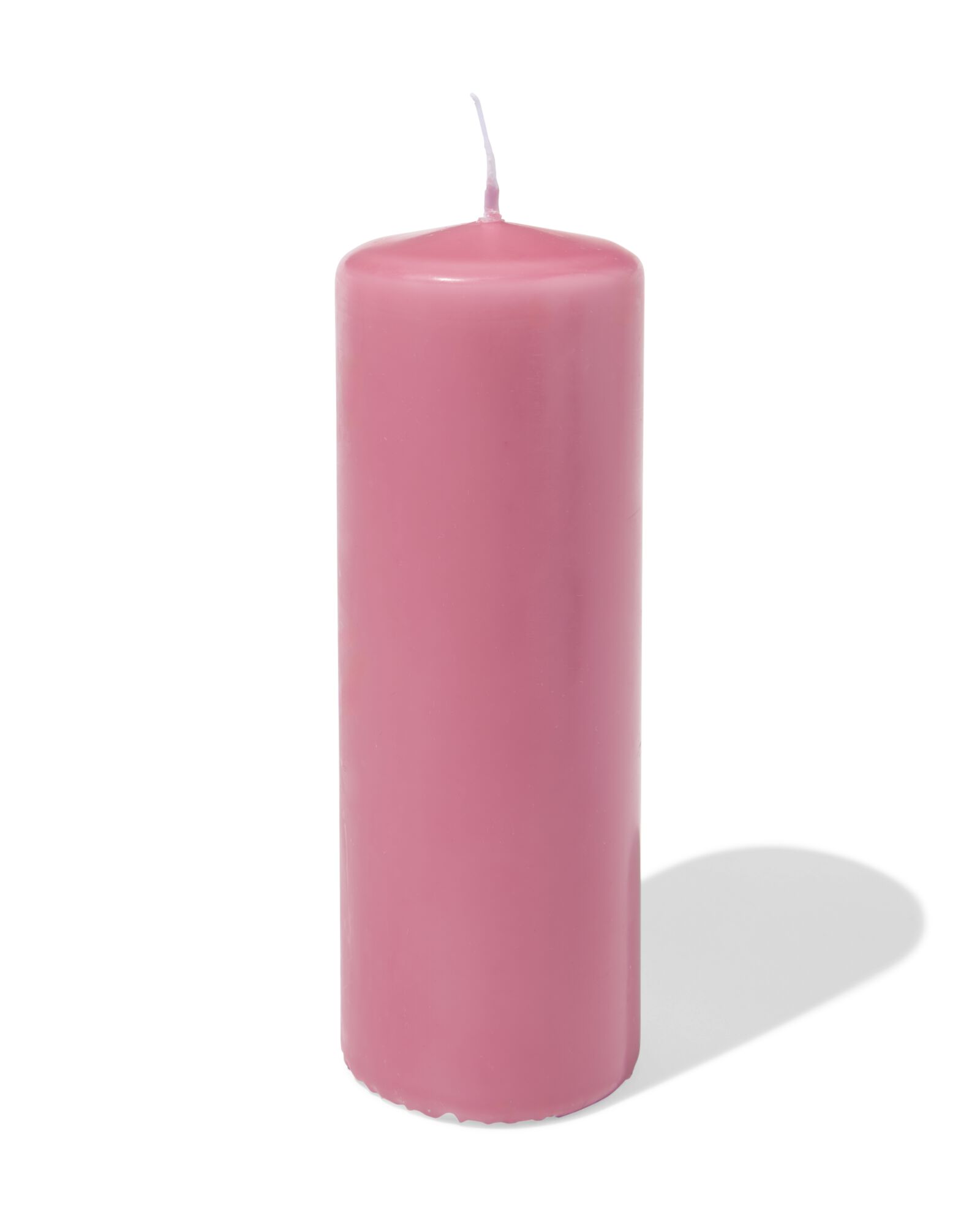 bougie pilier ⌀7x20cm vieux rose vieux rose 7 x 20 - 13509054 - HEMA