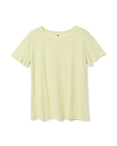 Damen-T-Shirt Evie hellgr&uuml;n hellgr&uuml;n - 36210740LIGHTGREEN - HEMA