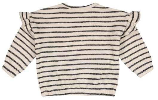 Baby-Sweatshirt mit Rüschen ecru ecru - 1000028581 - HEMA