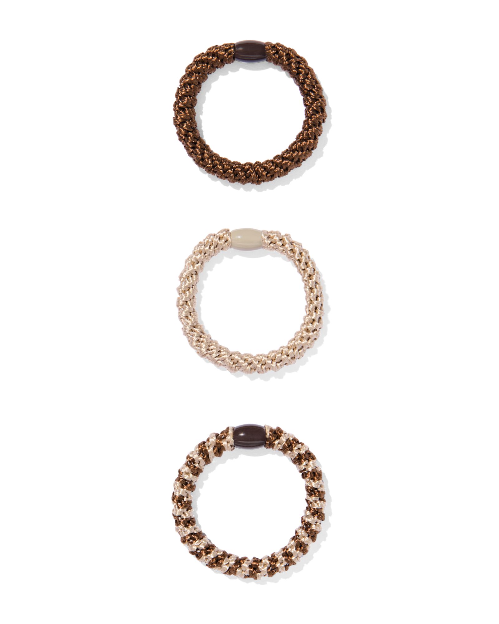 3 &eacute;lastiques pour cheveux tress&eacute;s - 11870078 - HEMA