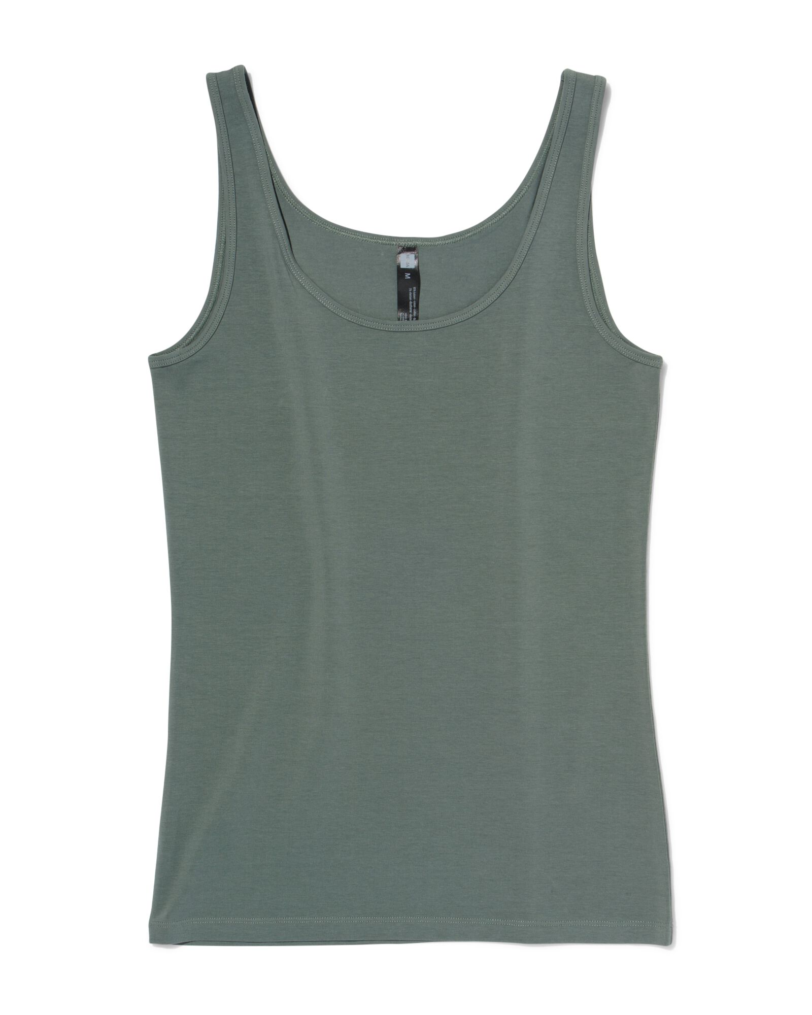 dames hemd katoen/stretch groen groen - 19610170GREEN - HEMA