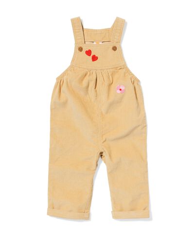 babysalopette corduroy zand - 33028770SAND - HEMA