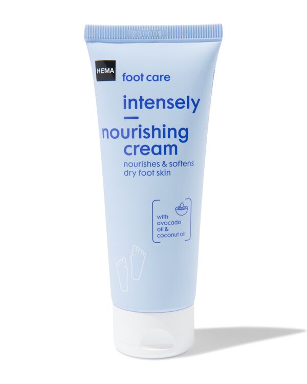 intensief voedende voetcr&egrave;me 75ml - 11910030 - HEMA