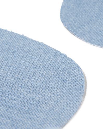 kniestukken denim 8.5cm - 2 stuks - 1400314 - HEMA