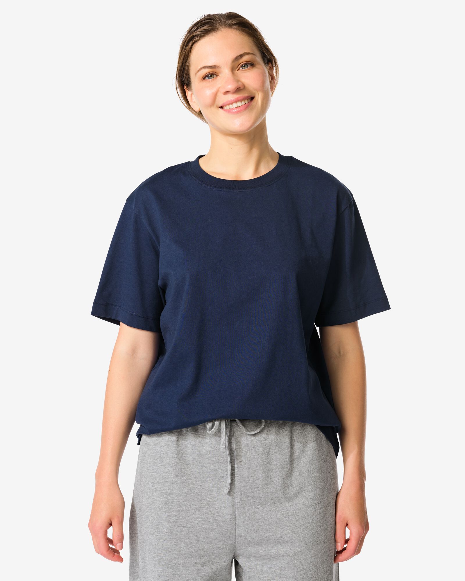 Miffy Damen-T-Shirt dunkelblau - 36236970DARKBLUE - HEMA