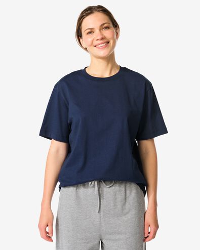 Miffy Damen-T-Shirt dunkelblau - 36236970DARKBLUE - HEMA