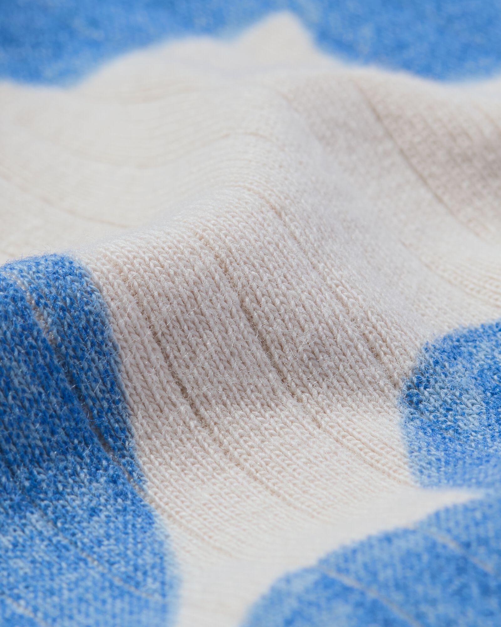 Kinder-Kleid, gerippt, Blumen blau - 30876820BLUE - HEMA