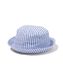 chapeau bébé avec rayures bleu 62/68 - 33234431 - HEMA