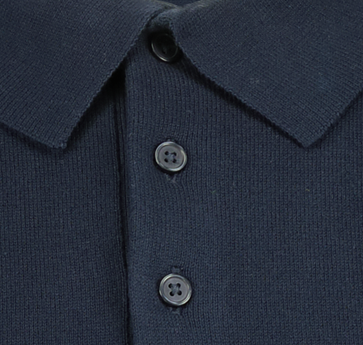 Herren-Poloshirt dunkelblau dunkelblau - 1000021317 - HEMA