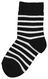 Kinder-Socken – Mini-me schwarz/weiß 31/34 - 4371103 - HEMA