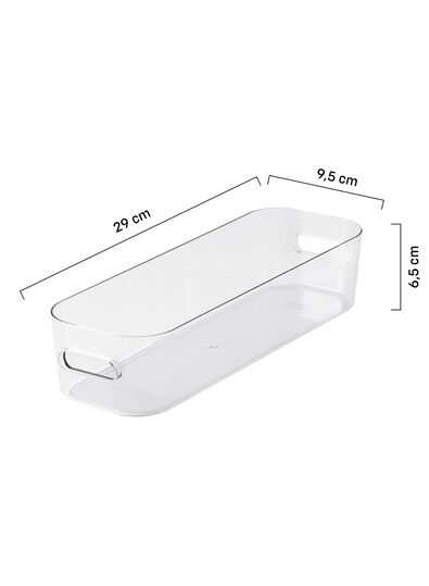 opbergdoos Helsinki 29x9x6 transparant 29 x 9 x 6 Helsinki - 39822232 - HEMA