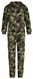 kinder onesie fleece camouflage groen - 1000025327 - HEMA