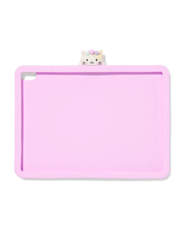 pochette pour tablette 25,5x21 cm silicone chat - 60101119 - HEMA