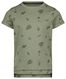 kinder t-shirt strand groen groen - 1000023018 - HEMA