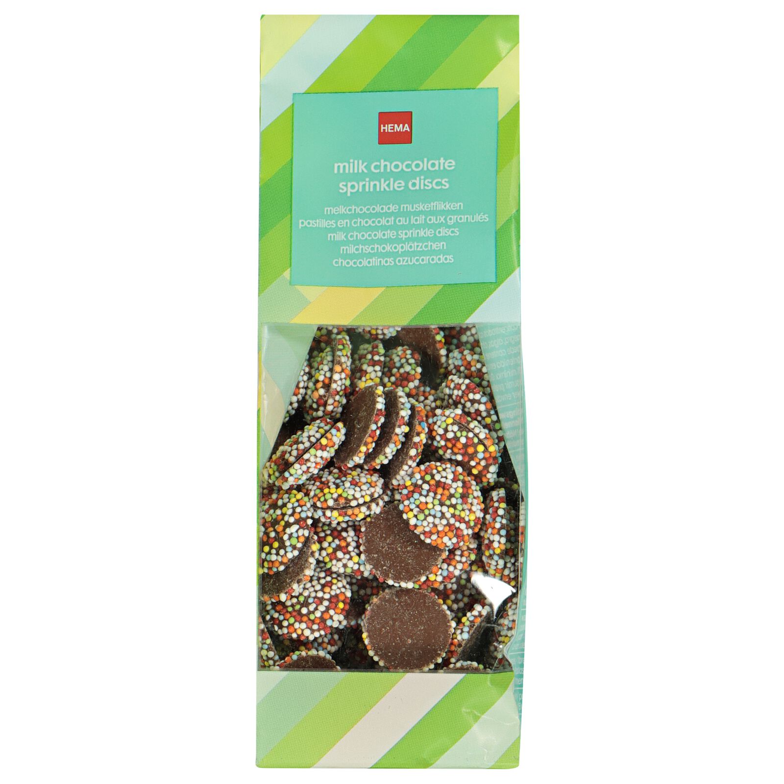 pastilles au chocolat au lait aux granul&eacute;s de sucre - 10360024 - HEMA